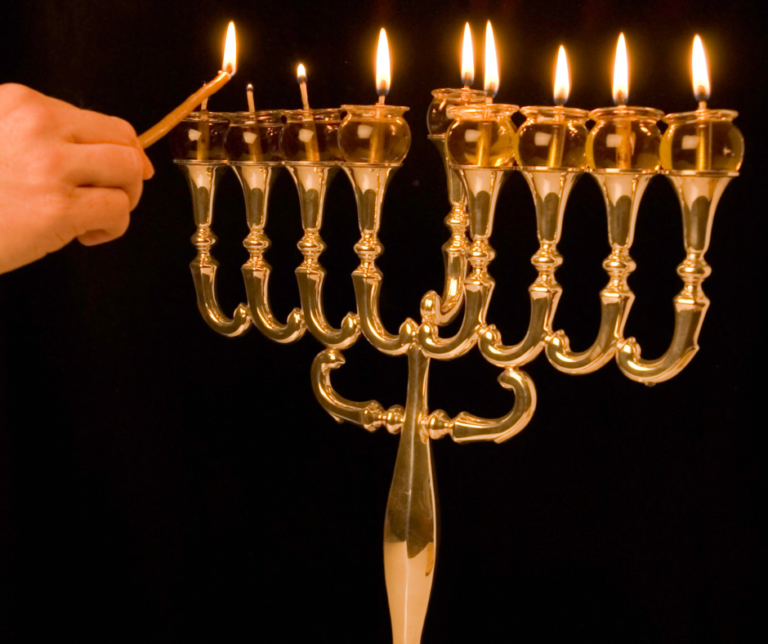 Lighting Hanukkah Candles How To Light The Menorah